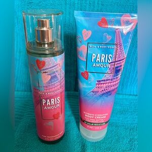 Bath & Body Works Paris Amour set